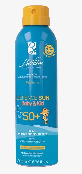 DEFENCE SUN 50+ BABY&KID SPRAY 200 ML - farmaciabianca.it