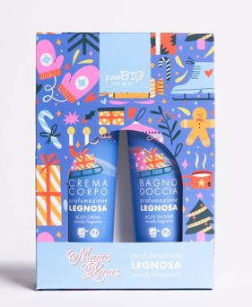 PUROBIO FOR SKIN KIT CREMA CORPO E BAGNO DOCCIA DA 150 ML FRAGRANZA LEGNOSA - farmaciabianca.it