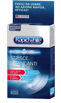RAPID WHITE KIT STRISCE SBIANCANTI 8 PEZZI - farmaciabianca.it