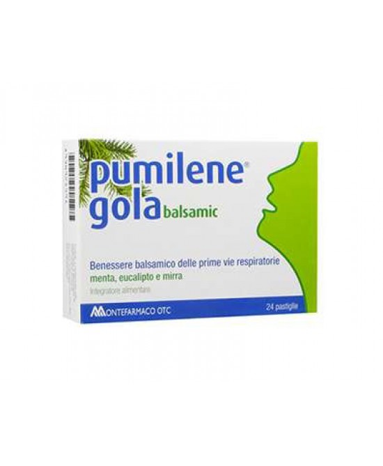 PUMILENE GOLA BALSAMICA 24 PASTIGLIE - farmaciabianca.it