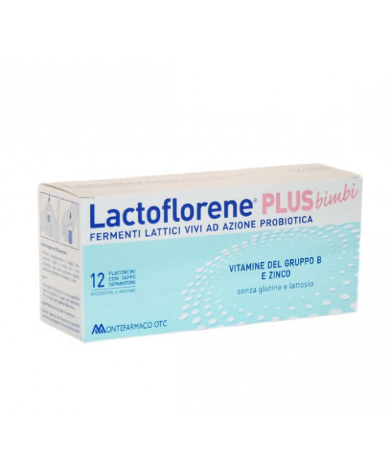 LACTOFLORENE PLUS BIMBI 12 FLACONCINI - farmaciabianca.it