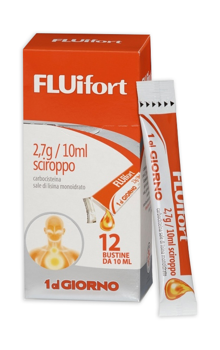 FLUIFORT*SCIR 12BUST 2,7G/10ML - farmaciabianca.it