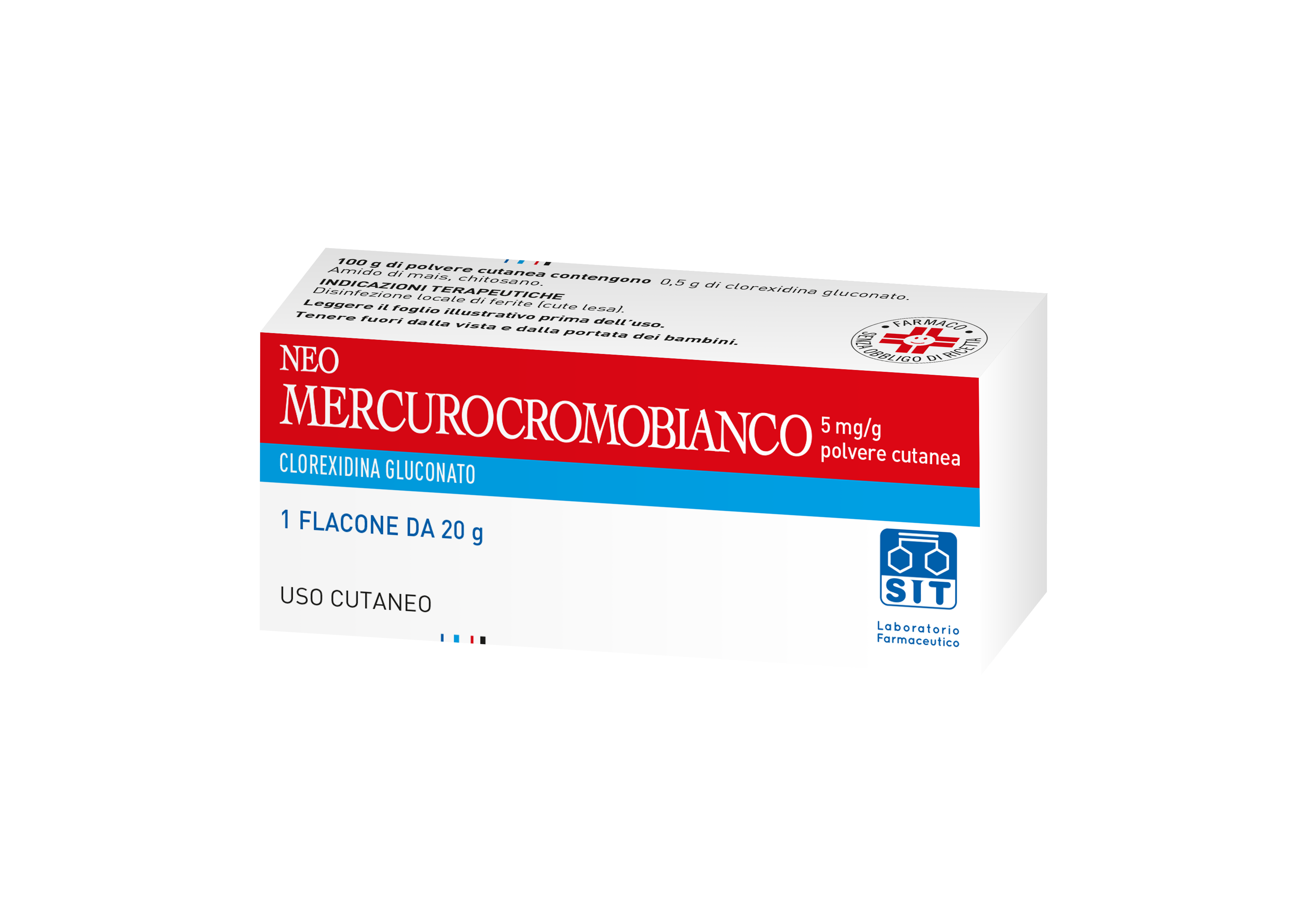 NEOMERCUROCROMO BIANCO*POLV20G - farmaciabianca.it