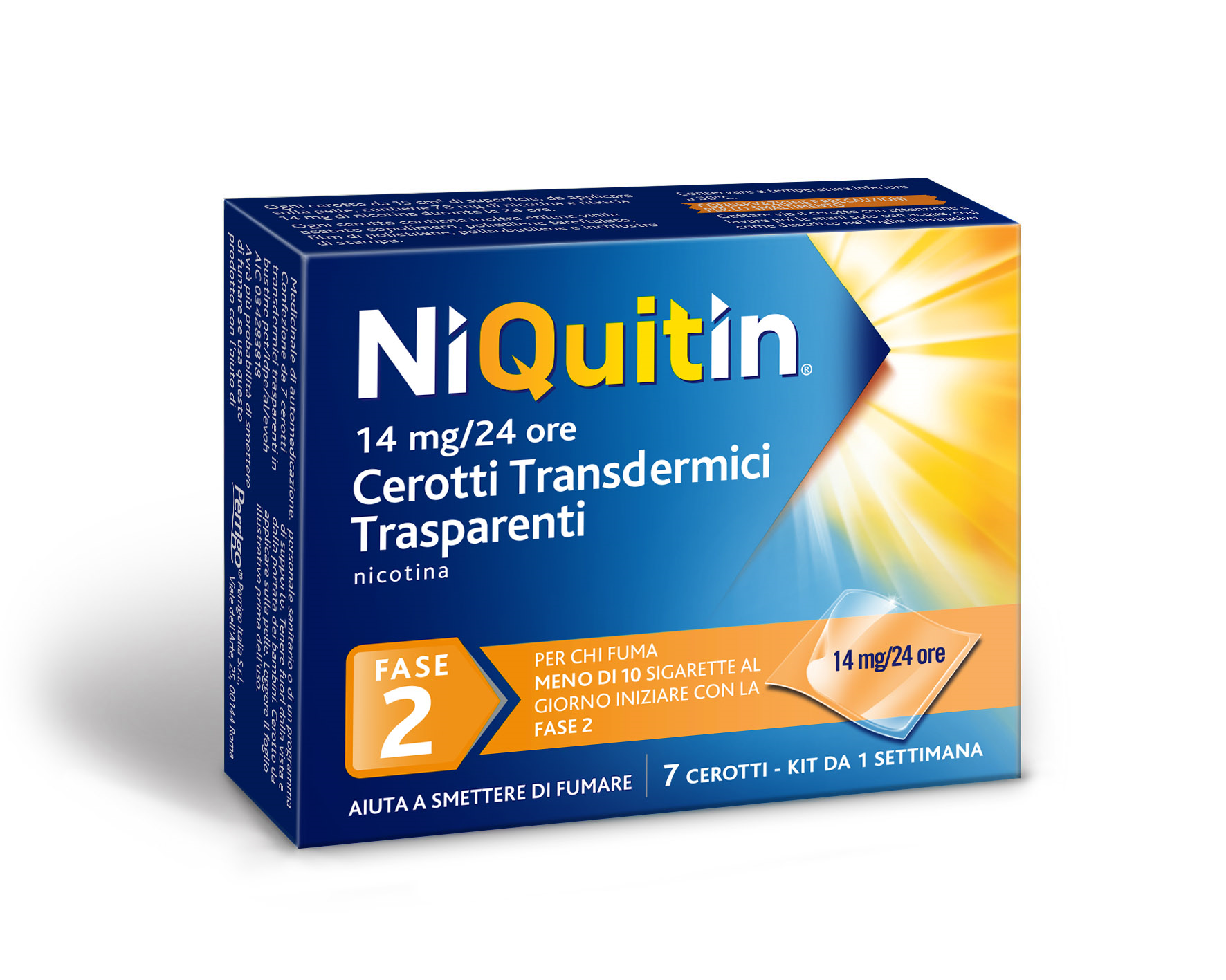 NIQUITIN*7CER TRANSD 14MG/24H - farmaciabianca.it