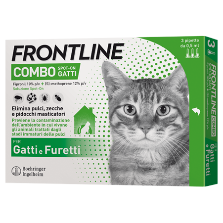 FRONTLINE COMBO*3PIP GATTI/FUR - farmaciabianca.it