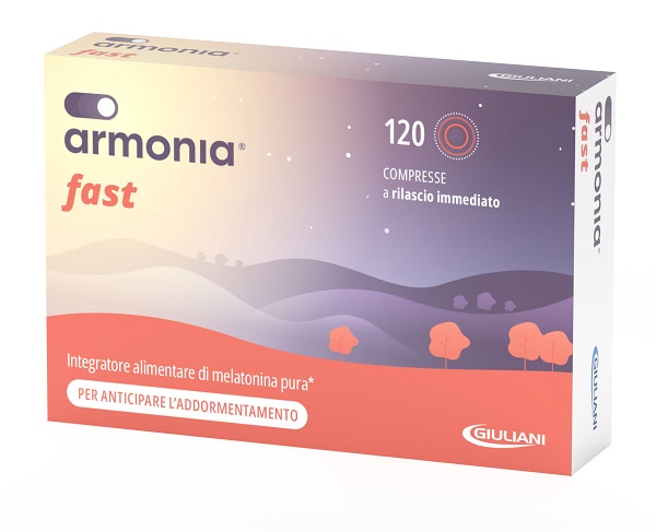 ARMONIA FAST 1 MG MELATONINA 120 COMPRESSE - farmaciabianca.it