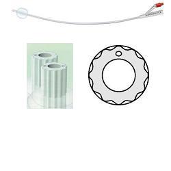 CATETERE VESCICALE IN SILICONE PROFILCATH PLUS SCANALATO 2 VIE CH20 LUNGHEZZA 31 CM PUNTA CILINDRICA 2 FORI CONTRAPPOSTI PALLONCINO 5 ML 1 PEZZO - farmaciabianca.it
