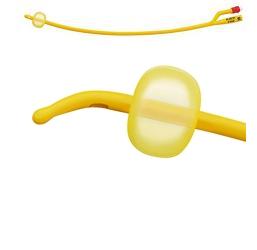 CATETERE FOLEY A MEDIA PERMANENZA  RUSCH GOLD PLUS A 2 VIE IN SILKOLATEX LATTICE-SILICONE PER ADULTO CH20 LUNGHEZZA 40 CM PUNTA CILINDRICA A 2 FORI PALLONCINO 5-15 ML 1 PEZZO - farmaciabianca.it