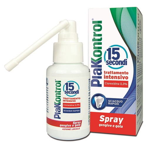 PLAKKONTROL 15 SECONDI COLLUTORIO SPRAY 50 ML - farmaciabianca.it