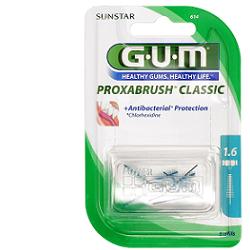 GUM PROXABRUSH CLASSIC 614 SCOVOLINO INTERDENTALE 8 PEZZI - farmaciabianca.it