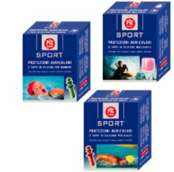 TAPPO AURICOLARE IN SILICONE PIC SPORT PER ADULTI 2 PEZZI - farmaciabianca.it