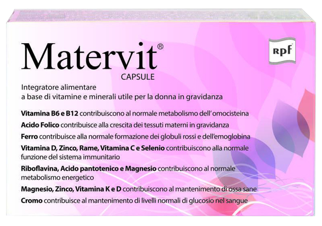 MATERVIT 30 CAPSULE - farmaciabianca.it