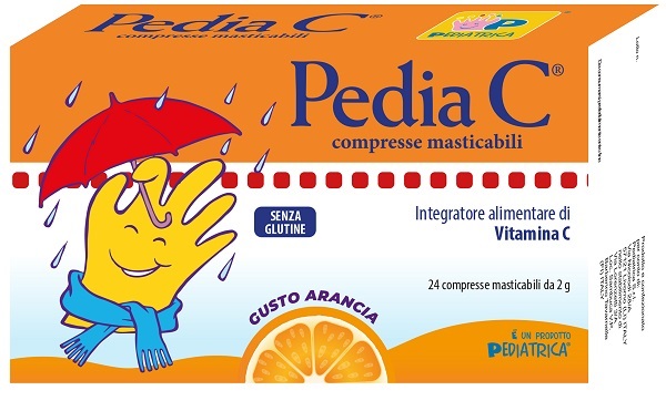 PEDIA C ARANCIA 24 COMPRESSE MASTICABILI - farmaciabianca.it