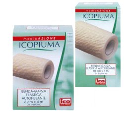 ICOPIUMA BENDA GARZA ELASTICA AUTOFISSANTE CM10X4MT 1 PEZZO - farmaciabianca.it