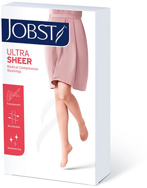 CALZA COMPRESSIVA JOBST ULTRASHEER 10-15MMHG COLLANT FUME4 ARTICOLO 797850000500 - farmaciabianca.it