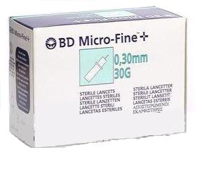 LANCETTE PUNGIDITO BD MICROFINE+ PER OPTIMUS GAUGE 33 25 PEZZI - farmaciabianca.it