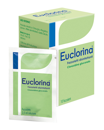 DISINFETTANTE FAZZOLETTO PER MEDICAZIONE EUCLORINA 10 PEZZI - farmaciabianca.it