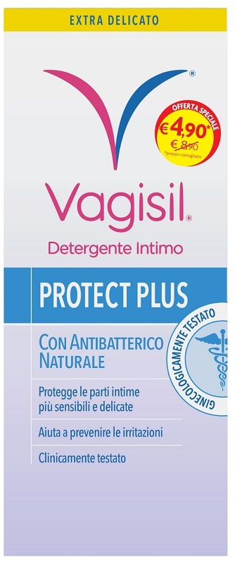 VAGISIL DETERGENTE INTIMO PROTECT PLUS 250 ML - farmaciabianca.it