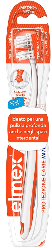 ELMEX INTERX SPAZZOLINO PROTEZIONE CARIE TESTINA CORTA - farmaciabianca.it