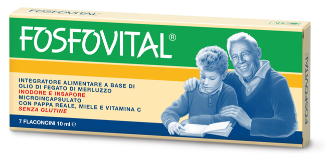 FOSFOVITAL OLIO FEGATO DI MERLUZZO 7 FLACONCINI - farmaciabianca.it