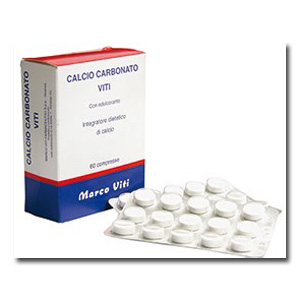 CALCIO CARBONATO VITI 60 COMPRESSE - farmaciabianca.it
