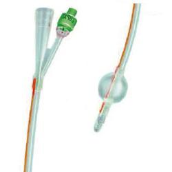 CATETERE FOLEY IN SILICONE TRASPARENTE A 2 VIE CON PALLONCINO 5-10ML DIAMETRO CH16 5,33MM LUNGHEZZA 40CM - farmaciabianca.it