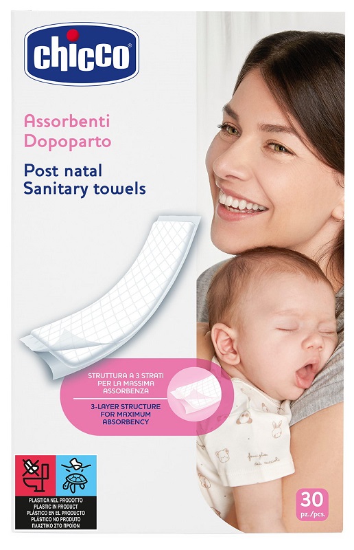 CHICCO ASSORBENTI PROTECTION POSTPARTO 30 PEZZI - farmaciabianca.it