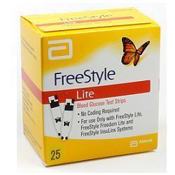 STRISCE MISURAZIONE GLICEMIA FREESTYLE LITE 25 PEZZI - farmaciabianca.it