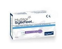 LANCETTE PUNGIDITO MYSTAR SYLKFEEL LANCETS 33 GAUGE 25 PEZZI - farmaciabianca.it