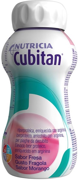 CUBITAN FRAGOLA 4 X 200 ML - farmaciabianca.it