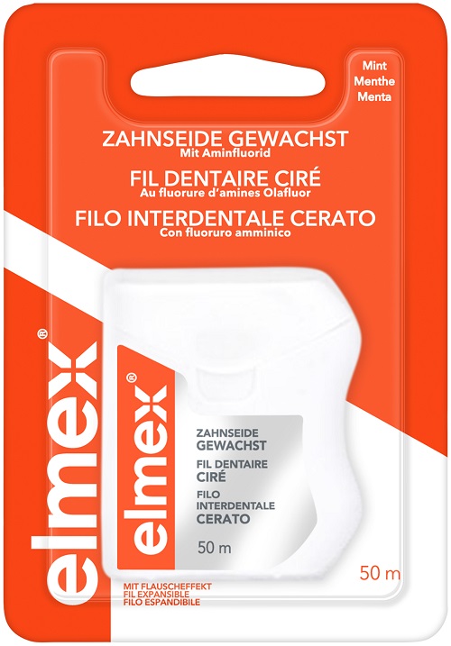 ELMEX FILO INTERDENTALE CERATO 50 METRI - farmaciabianca.it