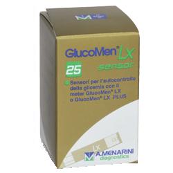 STRISCE MISURAZIONE GLICEMIA GLUCOMEN LX PLUS 25 PEZZI - farmaciabianca.it