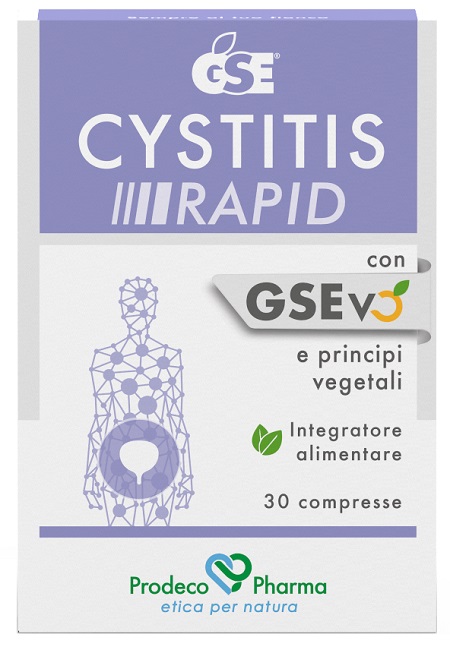 GSE CYSTITIS RAPID 30 COMPRESSE - farmaciabianca.it