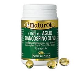 NATUROLI OLIO DI AGLIO BIANCOSPINO OLIVO 70 PERLE - farmaciabianca.it