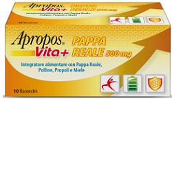 APROPOS VITA+ PAPPA REALE 500 MG 10 FLACONCINI 10 ML - farmaciabianca.it