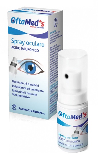 OFTAMED'S SPRAY CULARE OCCHI SECCHI E STANCHI ACIDO IALURONICO 10 ML - farmaciabianca.it