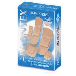 CEROTTO PRONTEX SKIN STRIPS 6 FORMATI ASSORTITI ASTUCCIO 40 PEZZI - farmaciabianca.it