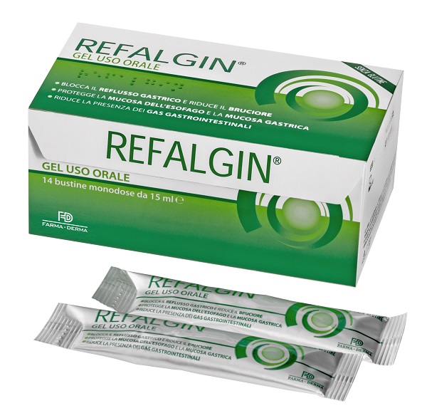 REFALGIN GEL OROSOLUBILE ANTIREFLUSSO 14 BUSTINE 15 ML - farmaciabianca.it