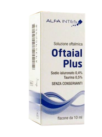 SOLUZIONE OFTALMICA OFTAIAL PLUS ACIDO IALURONICO 0,4% E TAURINA 10ML - farmaciabianca.it