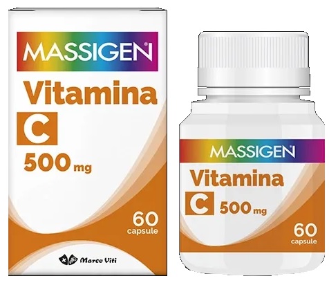 MASSIGEN C VITI 500MG DI VITAMINA C 60 CAPSULE - farmaciabianca.it