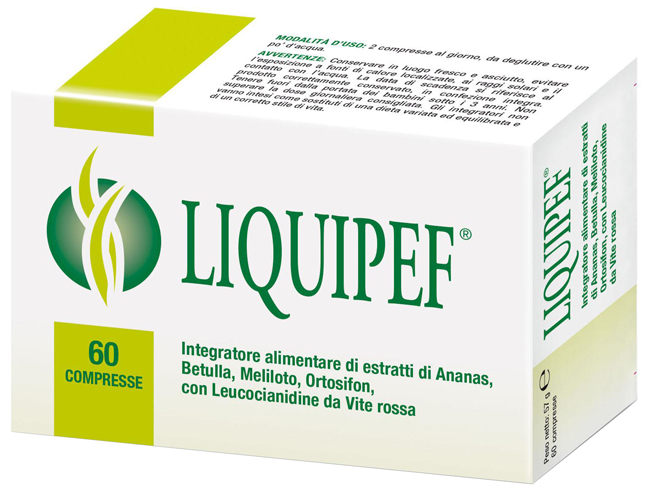 LIQUIPEF 60 COMPRESSE - farmaciabianca.it