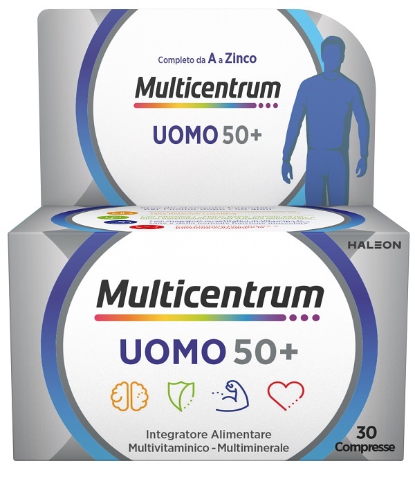 MULTICENTRUM UOMO 50+ 30 COMPRESSE - farmaciabianca.it