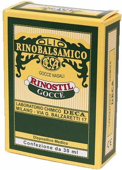 RINOSTIL GOCCE NASALI FLACONE 30ML OLIO RINOBALSAMICO PER LAPROTEZIONE DELLA MUCOSA NASALE E LA PULIZIA DELLE FOSSE NASALI - farmaciabianca.it