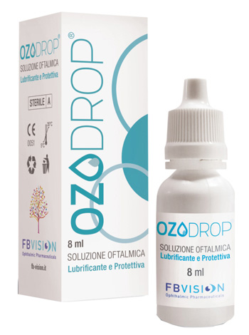 OZODROP LIPOZONEYE SOLUZIONE OFTALMICA BASE DI OLIO OZONIZZATO IN FOSFOLIPIDI 8 ML - farmaciabianca.it