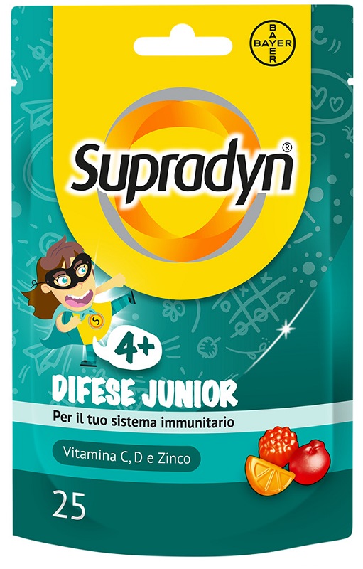 SUPRADYN DIFESE JUNIOR 25 CARAMELLE GOMMOSE - farmaciabianca.it