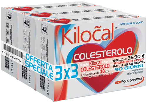 KILOCAL COLESTEROLO 30 COMPRESSE - farmaciabianca.it
