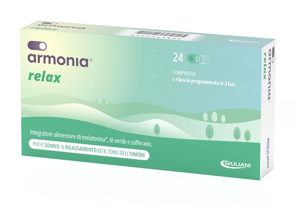ARMONIA RELAX 1 MG A BASE DI MELATONINA 24 COMPRESSE - farmaciabianca.it