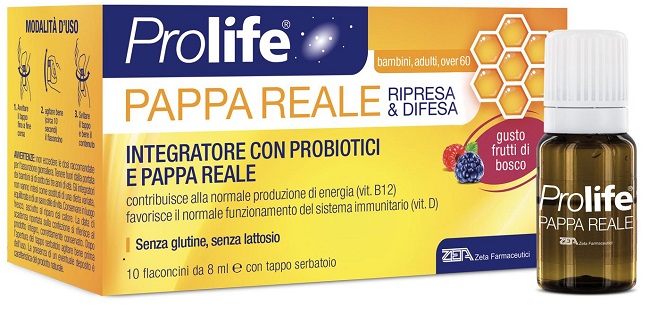 PROLIFE PAPPA REALE 10 FLACONI DA 8 ML - farmaciabianca.it