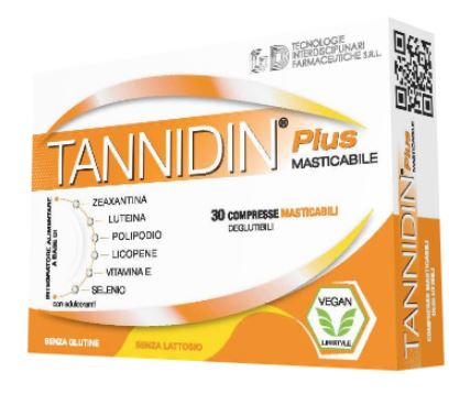 TANNIDIN PLUS 30 COMPRESSE MASTICABILI - farmaciabianca.it