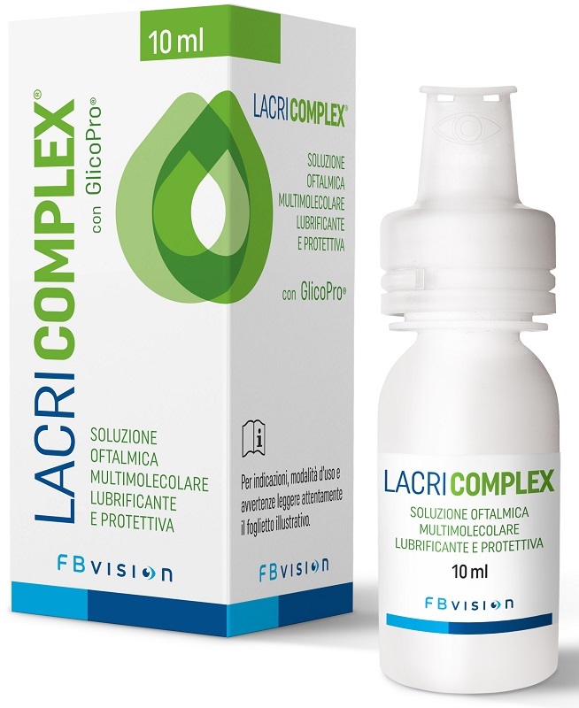 LACRICOMPLEX SOLUZIONE OFTALMICA MULTIMOLECOLARE LUBRIFICANTE PROTETTIVA 10 ML - farmaciabianca.it